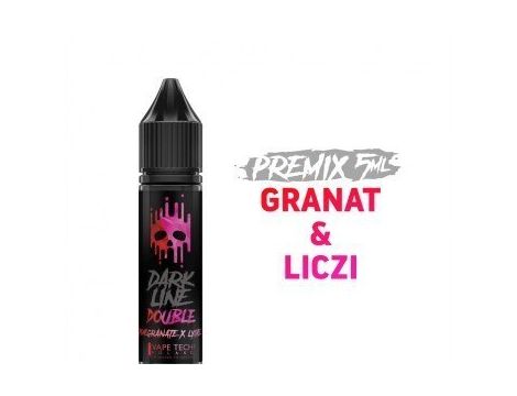 Premix Double Dark Line 5/15ml - Pomegranate & Lychee